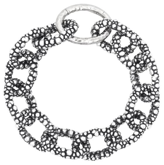 Armband Giovanni Raspini Dame Grand Perlage in Silber 12695 - 12695